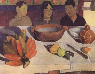 Paul Gauguin The Meal(The Bananas) (mk06)